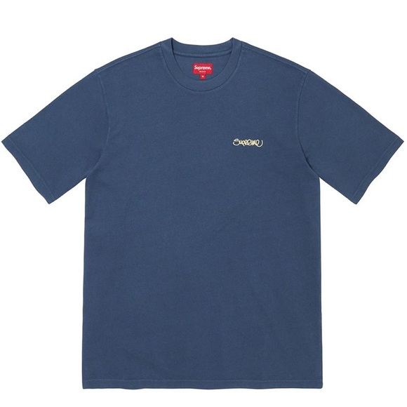 Supreme Washed Handstyle S/S Top - Picture 1 of 5